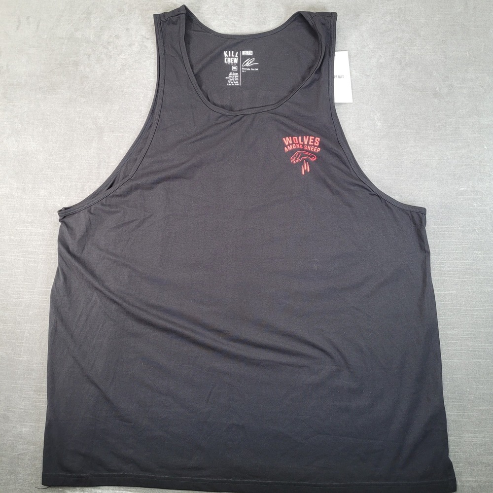 Kill Crew Porrada Series Wolves Among‎ Sheep Tank Top Black Mens 5XL NEW